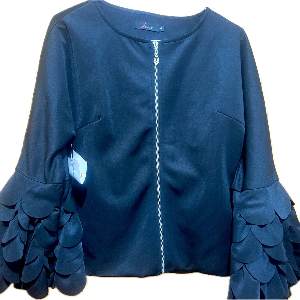 Black jacket size large NWT